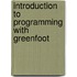 Introduction to Programming with Greenfoot