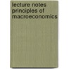 Lecture Notes Principles of Macroeconomics door Mankiw