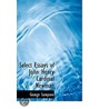 Select Essays Of John Henry Cardinal Newman door John Henry Newman