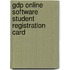 Gdp Online Software Student Registration Card