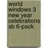 World Windows 3 New Year Celebrations Sb 6-pack
