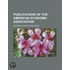 Publications of the American Economic Association