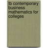 Tb Contemporary Business Mathematics for Colleges door Southam