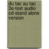Du Tac Au Tac 3E-Text Audio Cd-Stand Alone Version