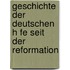 Geschichte Der Deutschen H Fe Seit Der Reformation