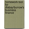 Homework Tool For Dlabay/Burrow's Business Finance door Dlabay