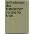 Mittheilungen des historischen Vereins für Krain.