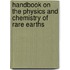 Handbook on the Physics and Chemistry of Rare Earths