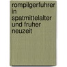 Rompilgerfuhrer in Spatmittelalter Und Fruher Neuzeit door Nine Robijntje Miedema