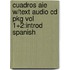 Cuadros Aie W/Text Audio Cd Pkg Vol 1+2:Introd Spanish