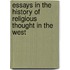 Essays in the History of Religious Thought in the West