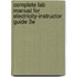 Complete Lab Manual For Electricity-Instructor Guide 3E