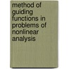 Method of Guiding Functions in Problems of Nonlinear Analysis door Valeri Obukhovskii
