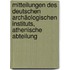 Mitteilungen des Deutschen Archäologischen Instituts, Athenische Abteilung