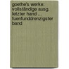 Goethe's Werke: Vollständige Ausg. Letzter Hand ... Fuenfunddrenzigster Band door Karl Theodor Musculus