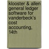 Klooster & Allen General Ledger Software For Vanderbeck's Cost Accounting, 14Th door Vanderbeck