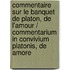 Commentaire Sur Le Banquet de Platon, De l'Amour / Commentarium in Convivium Platonis, De Amore