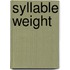 Syllable Weight