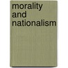 Morality and Nationalism door Catherine Frost