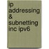 Ip Addressing & Subnetting Inc Ipv6