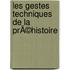 Les gestes techniques de la prÃ©histoire