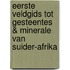 Eerste Veldgids Tot Gesteentes & Minerale Van Suider-Afrika