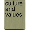 Culture And Values door Onbekend