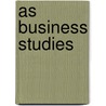 As Business Studies door Onbekend