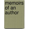 Memoirs Of An Author door Onbekend