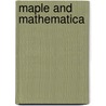 Maple and Mathematica door Onbekend
