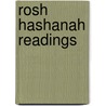 Rosh Hashanah Readings by Unknown