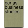 Ocr As Business Studies door Onbekend