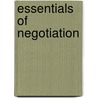 Essentials Of Negotiation door Onbekend
