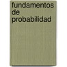 Fundamentos de Probabilidad door Onbekend