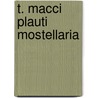 T. Macci Plauti Mostellaria door Onbekend