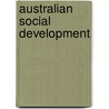 Australian Social Development door Onbekend