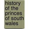 History Of The Princes Of South Wales door Onbekend