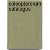 Coleopterorum Catalogus door Onbekend
