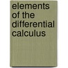 Elements Of The Differential Calculus door Onbekend