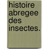 Histoire Abregee Des Insectes. by Unknown