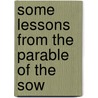 Some Lessons From The Parable Of The Sow door Onbekend