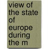 View Of The State Of Europe During The M door Onbekend