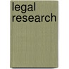 Legal Research door Onbekend