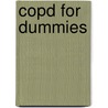 Copd For Dummies door Onbekend