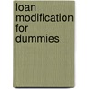 Loan Modification For Dummies door Onbekend
