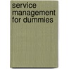 Service Management For Dummies by Unknown