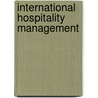 International Hospitality Management door Onbekend