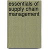 Essentials of Supply Chain Management door Onbekend