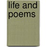 Life And Poems door Onbekend