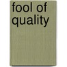 Fool of Quality door Onbekend